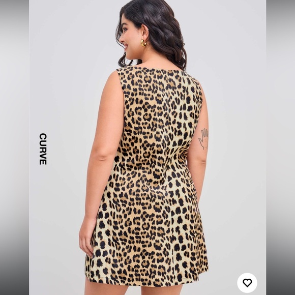 Cider Animal Print Mini Dress - Picture 9 of 9